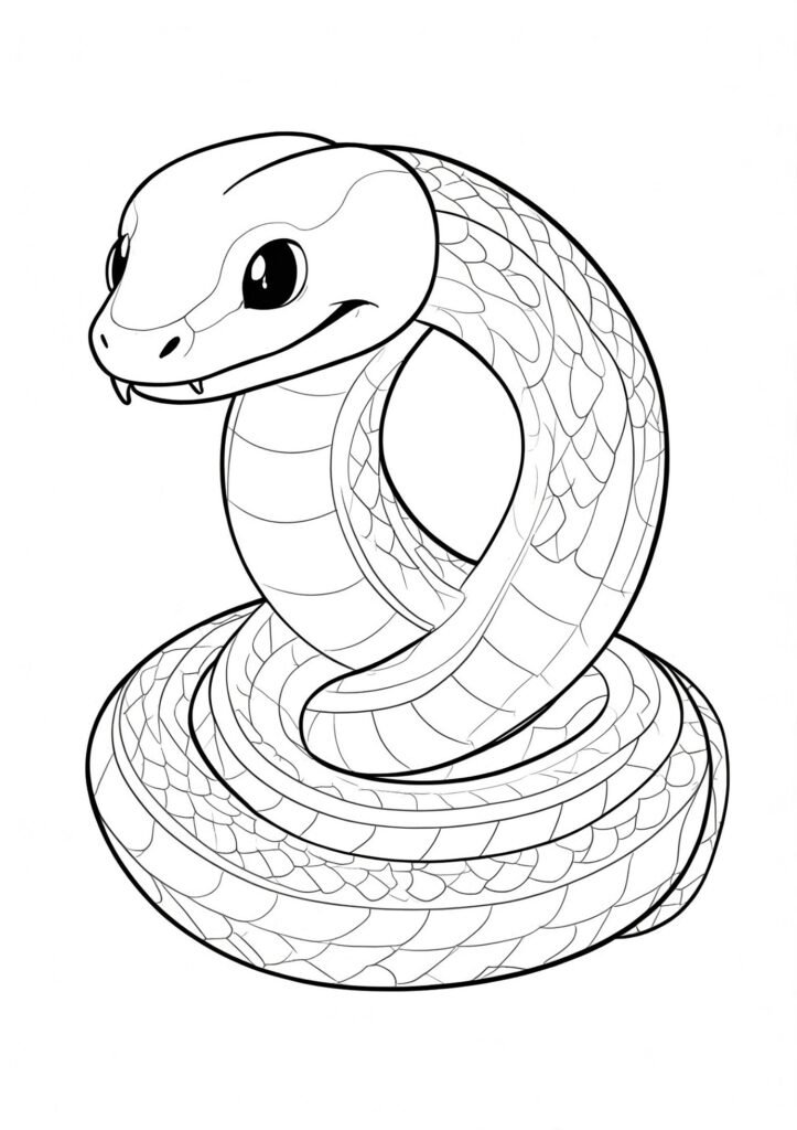 animal de la selva para colorear